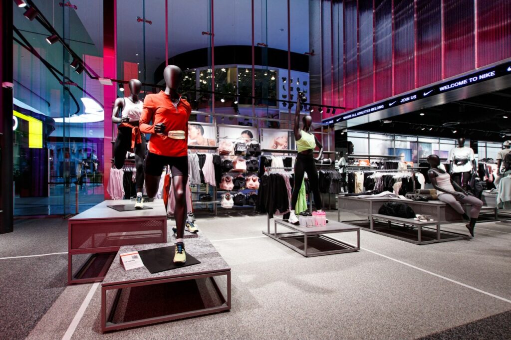 nike, nike store, sports