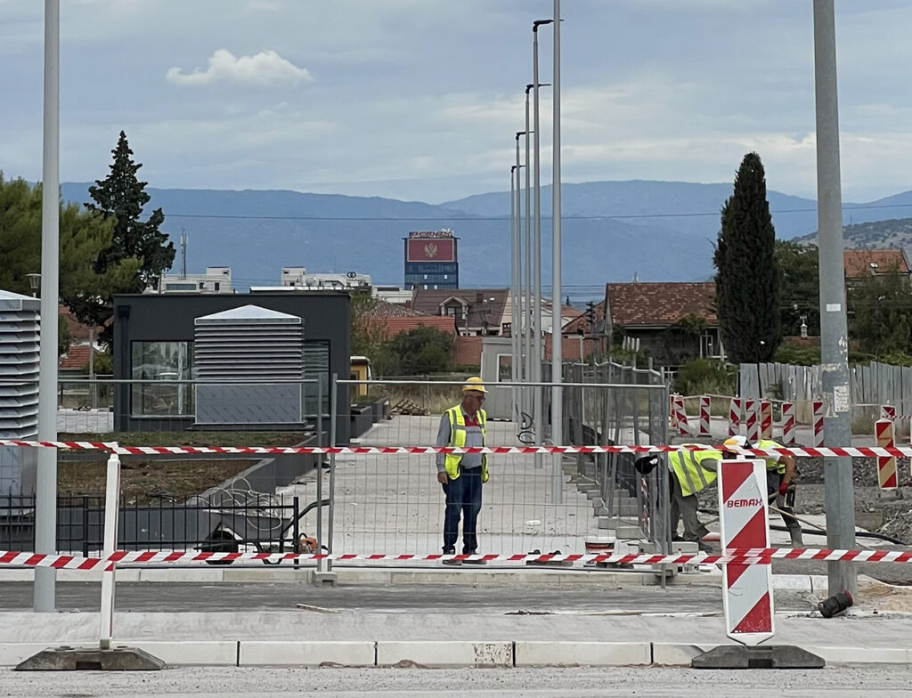 Rajko Milić, Gradilište u Podgorici, Bemax, Bemax Podgorica, Master inženjering, construction, building