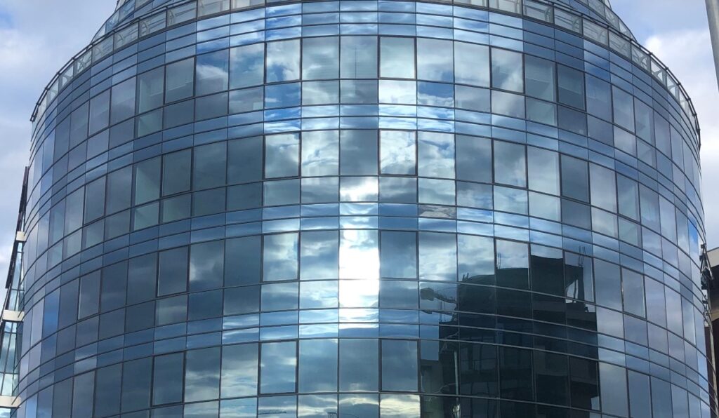 business tower building, the capital plaza Podgorica