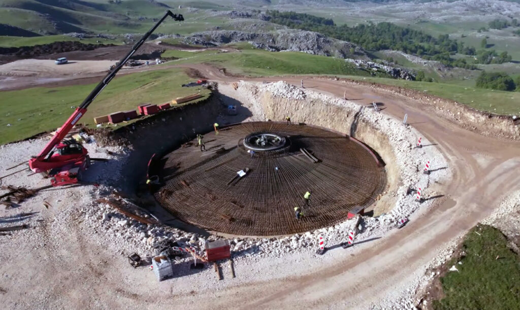 vjetroelektrana gvozd, vjetropark, krnovo