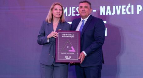 Kompanija Idea-CG najveći poslodavac u Crnoj Gori