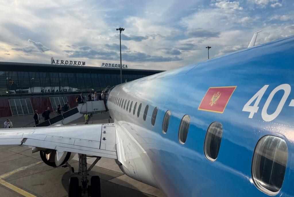Aerodrom Podgorica, Air Montenegro, Aerodromi Crne Gore