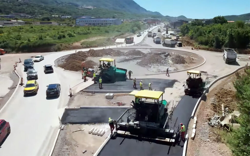 bulevar jaz tivat, Bemax, gradilište