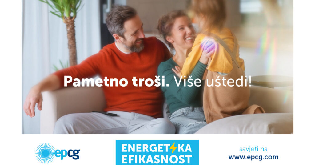 energetska efikasnost kampanja Elektroprivreda Crne Gore EPCG