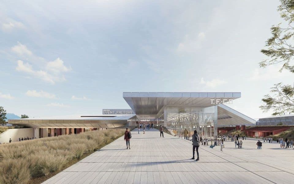 Sajamsko-kongresni centar Podgorica, Stari Aerodrom