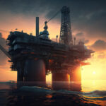 oil, oil rig, oil platform, diesel, petrol