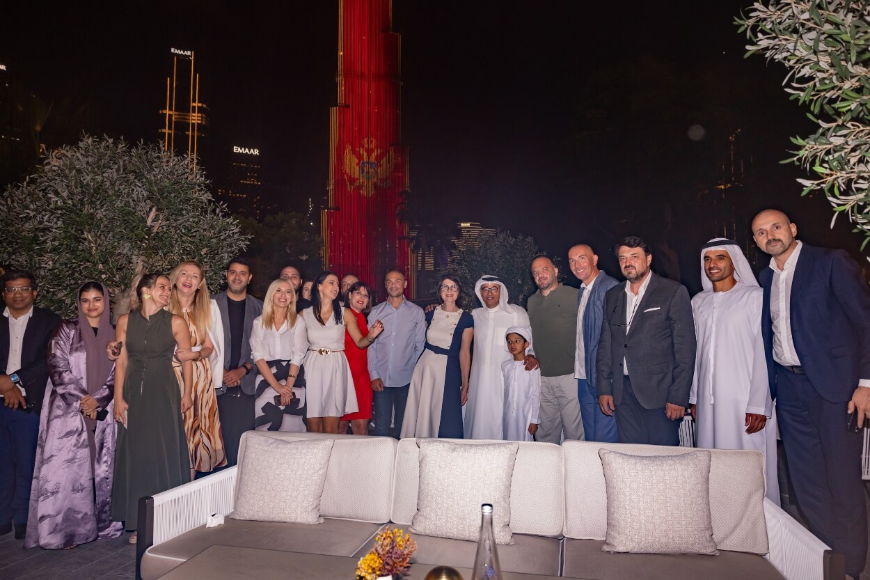 Rajko Milić, Mohamed Alabar, Burj Kalifa, Address Donwtown hotel, Mohamed Alabbar, crnogorski novinari, novinari iz Crne Gore u Dubaiju