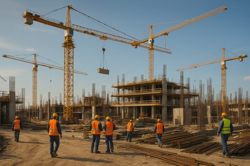 construction site, gradilište, work, job