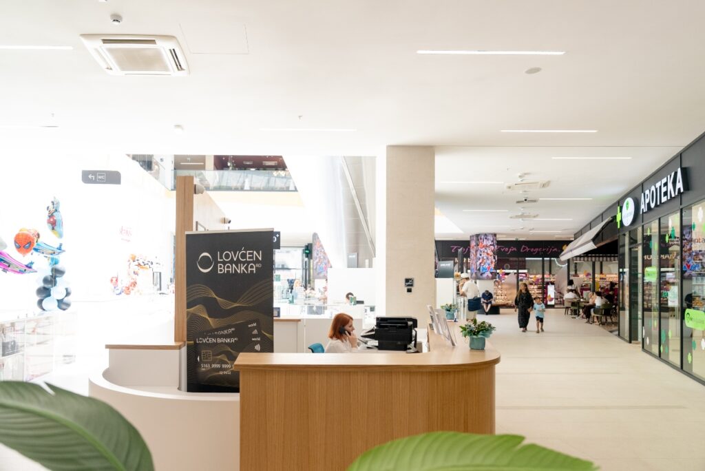 Lovćen banka poslovnica Budva