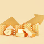 gold, zlato, rast, growth, up