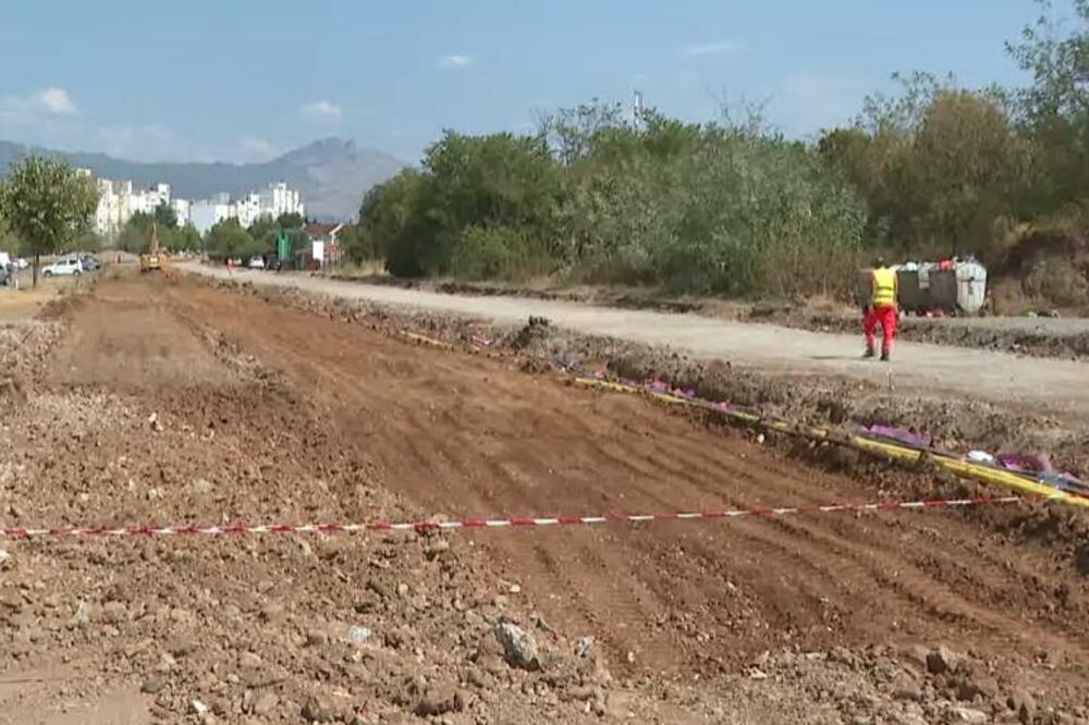 Bulevar Vojislavljevića, građevinski radovi, gradilište