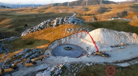 Bemax izlio temelje za predzadnji vjetrogenerator Gvozda: Pogledajte kako teku radovi na projektu vrijednom 82 miliona eura