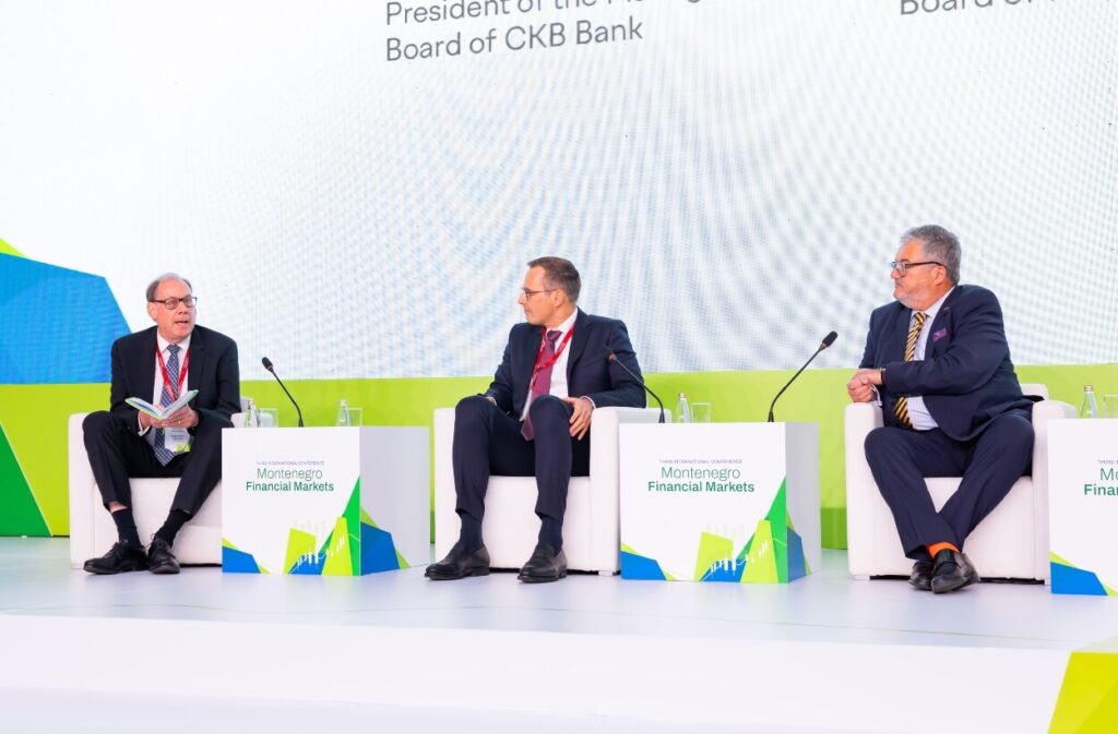 Roger H. Hartmann, Tamaš Kamaraši, Martin Leberle, CKB banka, NLB banka, Montenegro financial markets