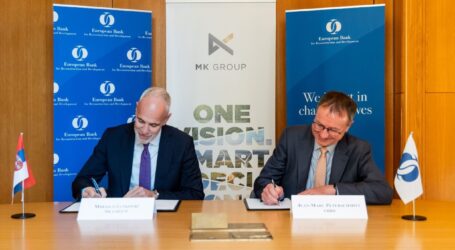 EBRD i MK Group potpisali sporazum o saradnji i zajmu vrijednom 40 miliona eura