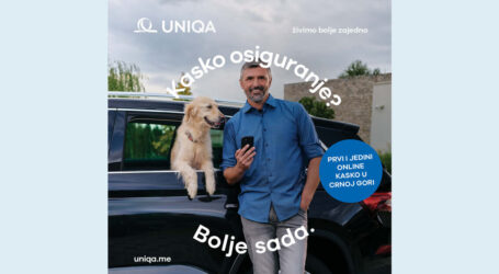 Prvi i jedini u Crnoj Gori: UNIQA kasko osiguranje vozila potpuno online
