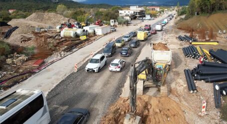 Čekajući novi rok za završetak radova: Pogledajte kako ide gradnja bulevara između Jaza i Tivta