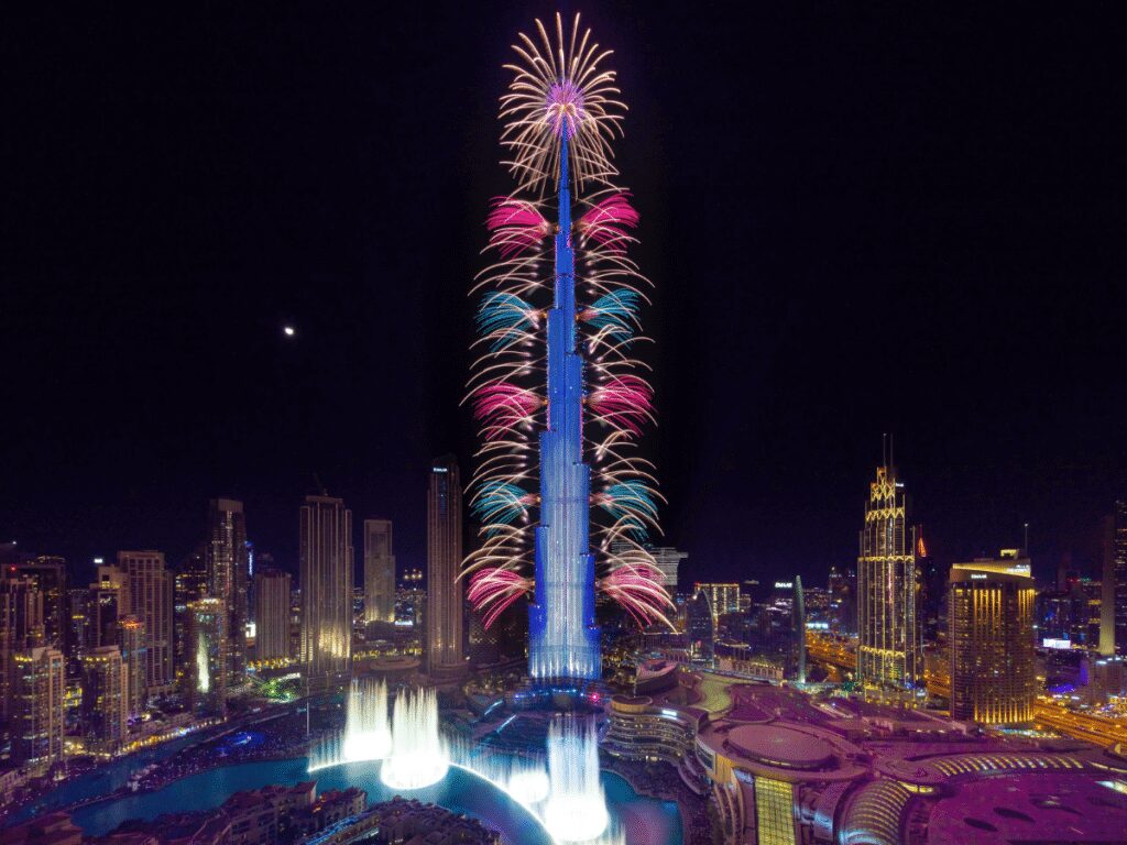 Burj Kalifa New Year, Dubai, Downtown Dubai