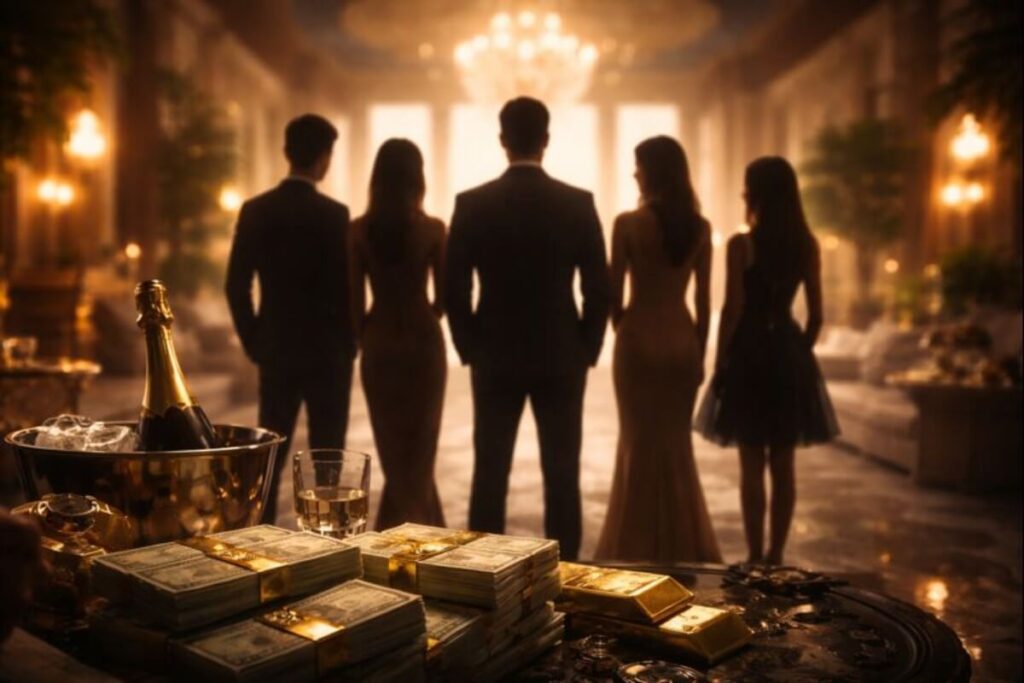 rich family, wealth, bogate porodice