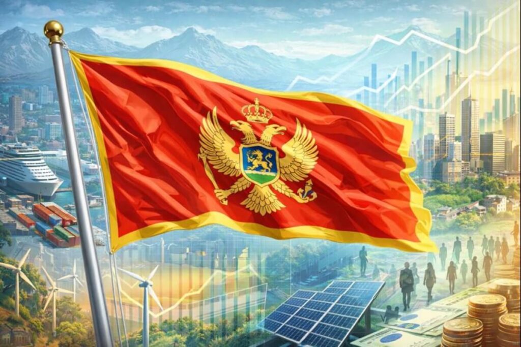 crna gora, montenegro, flag