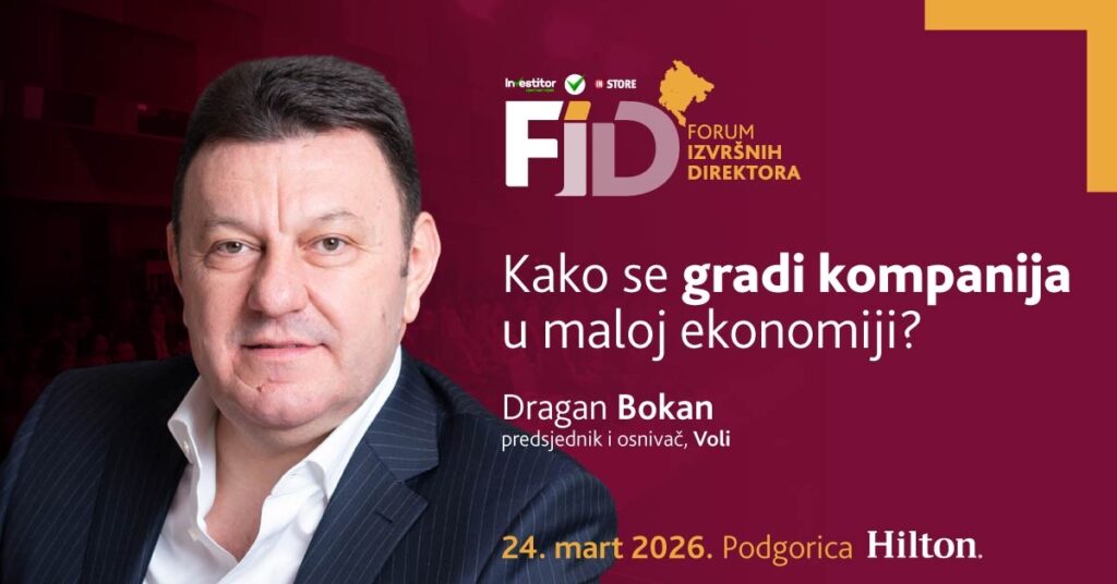 Dragan Bokan, FID 2026, Forum izvršnih direktora