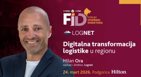 Digitalna transformacija logistike: Milan Ora (Lognet) donosi konkretna rješenja za regionalnu konkurentnost na FID 2026