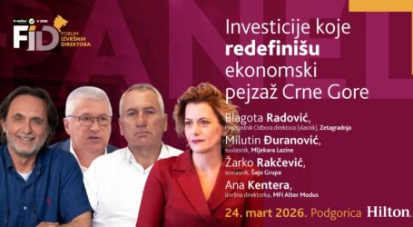 I Blagota Baća Radović na Forumu izvršnih direktora: Značaj kvalitetne gradnje u ekonomskom razvoju Crne Gore