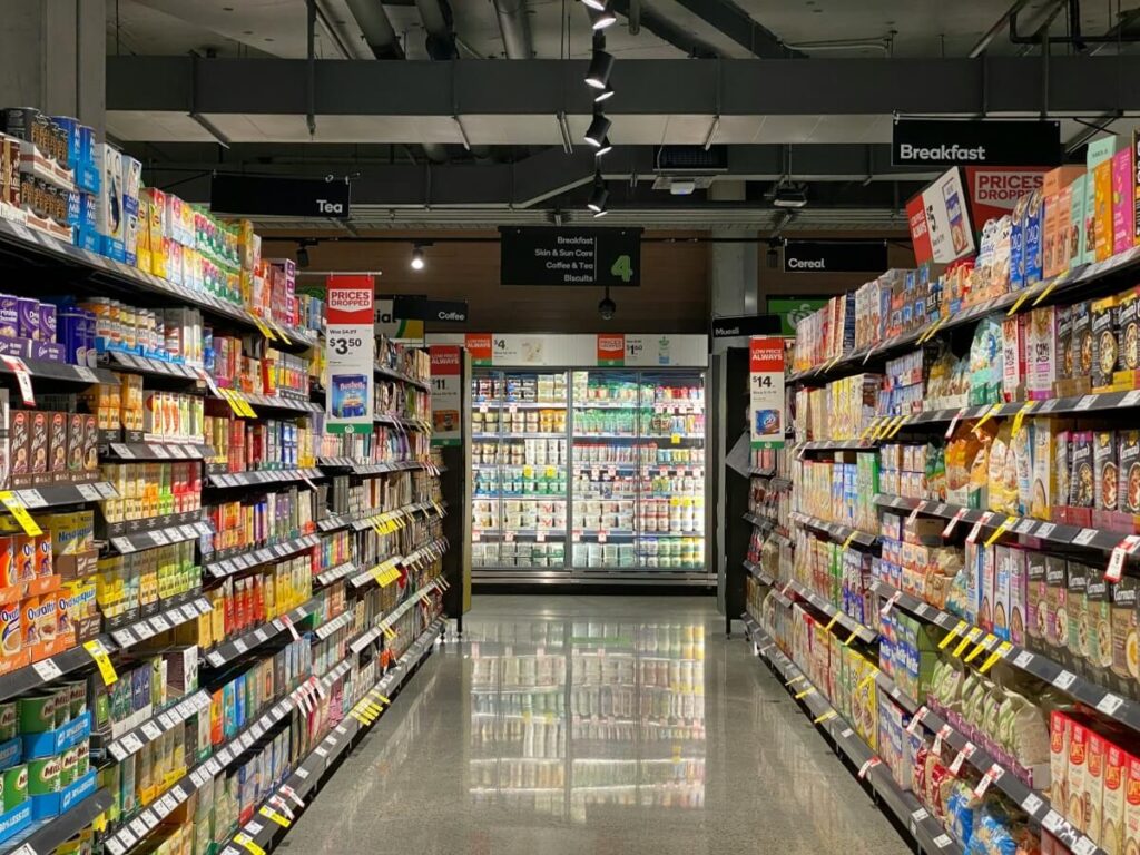 prodavnica, supermarket, shopping store, grocery, food