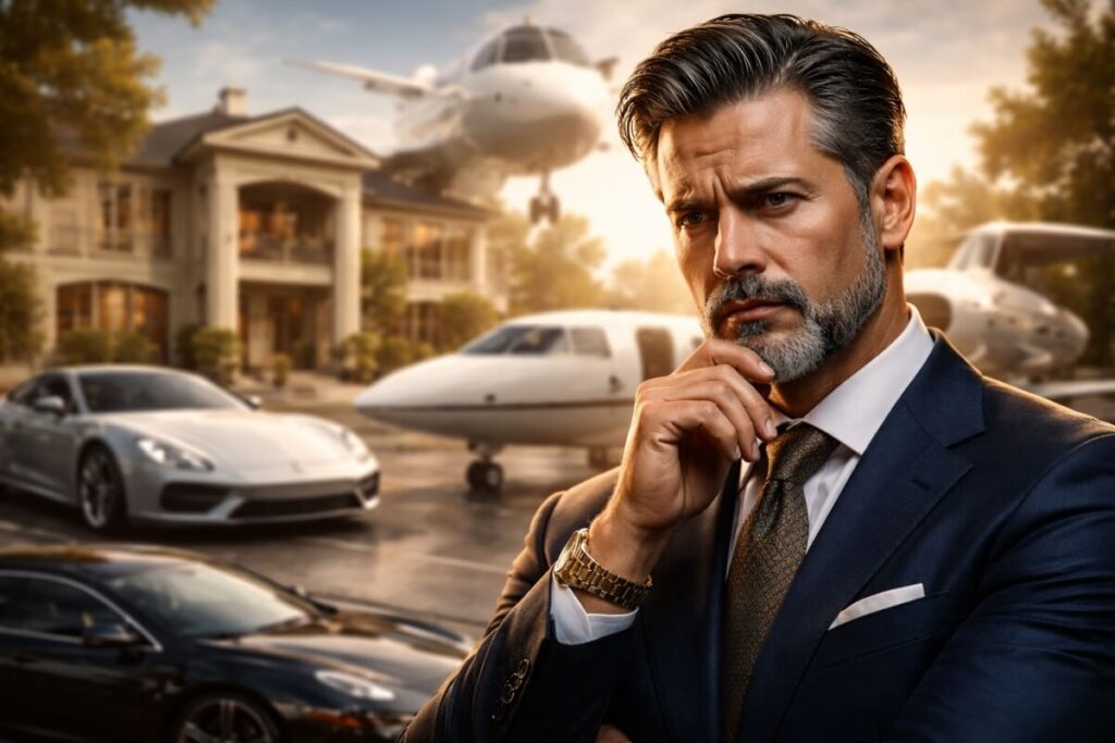 wealth man rich millionaire