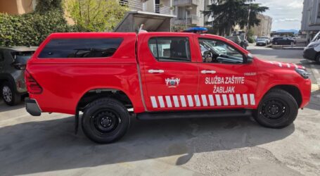 Donacija Eagle Hillsa: Služba zaštite i spašavanja Žabljak dobila novo Toyota vozilo