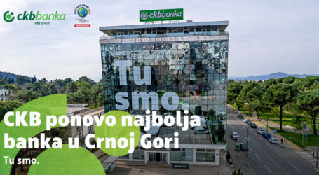 Global Finance: CKB najbolja banka u Crnoj Gori: Liderstvo potvrđeno rezultatima, a ne obećanjima
