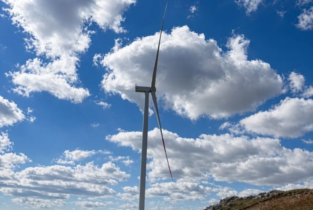 vjetroelektrana gvozd, wind energy