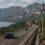 5g mreža, 5G coverage, road, put