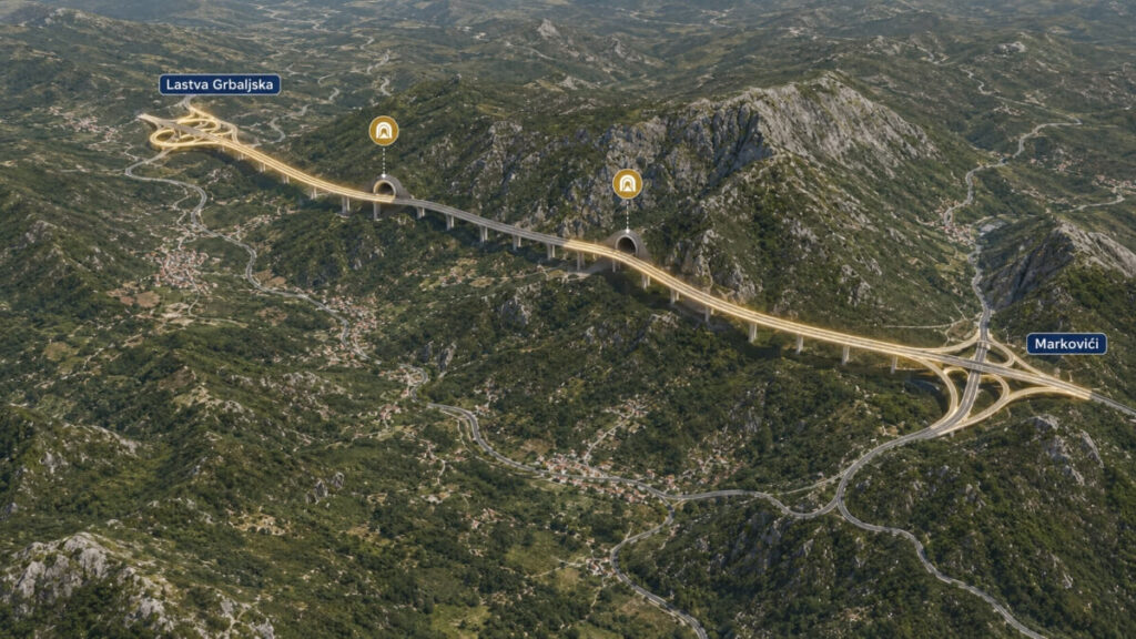 obilaznica budva, markovići lastva grbaljska
