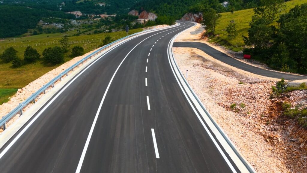 Zaborje Jasenovo polje, put, road, magistrala