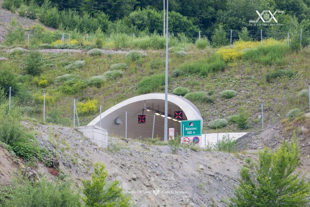 autoput bar boljare, autoput mateševo andrijevica, monteput, tunel