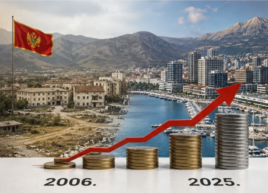 Crna Gora 2006 - 2026, crnogorska ekonomija