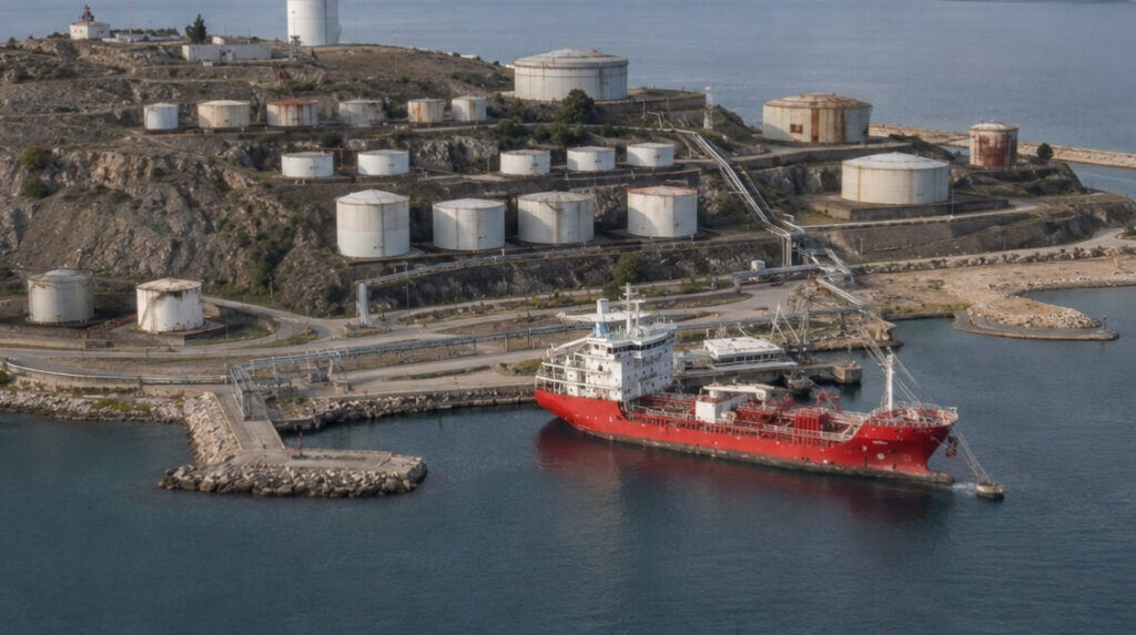 luka bar, oil, nafta, skladište goriva