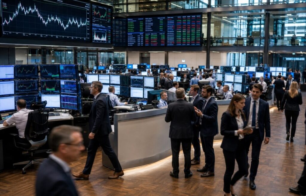berza, stock exchange, brokeri