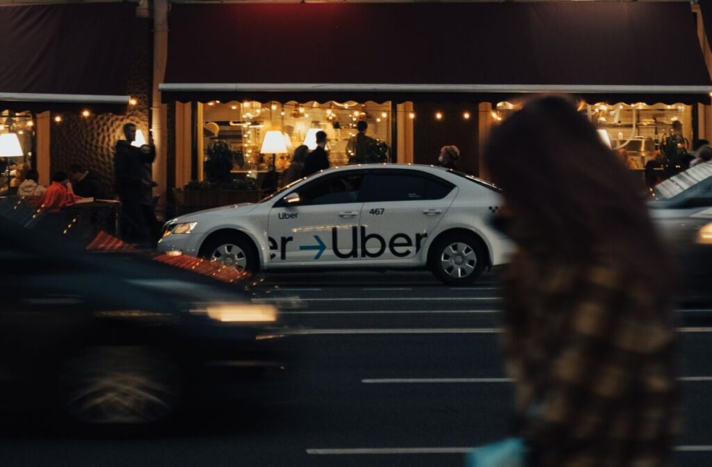 Uber taxi