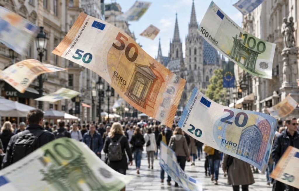 euro, money, citizens, crowd, spending