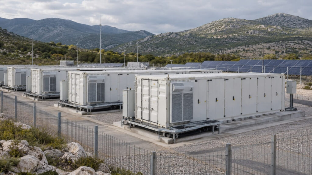 baterije, baterijsko postrojenje, baterijsko skladište električne energije