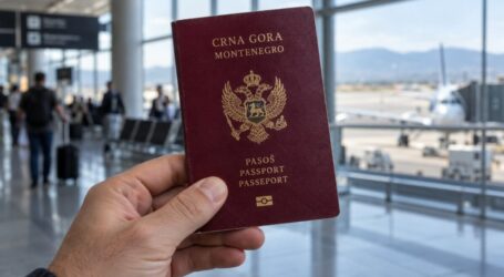 Crnogorski pasoš na 68. mjestu: Bez vize u 79 destinacija