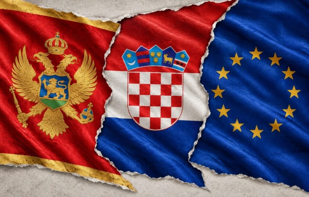 montenegro, croatia, european union